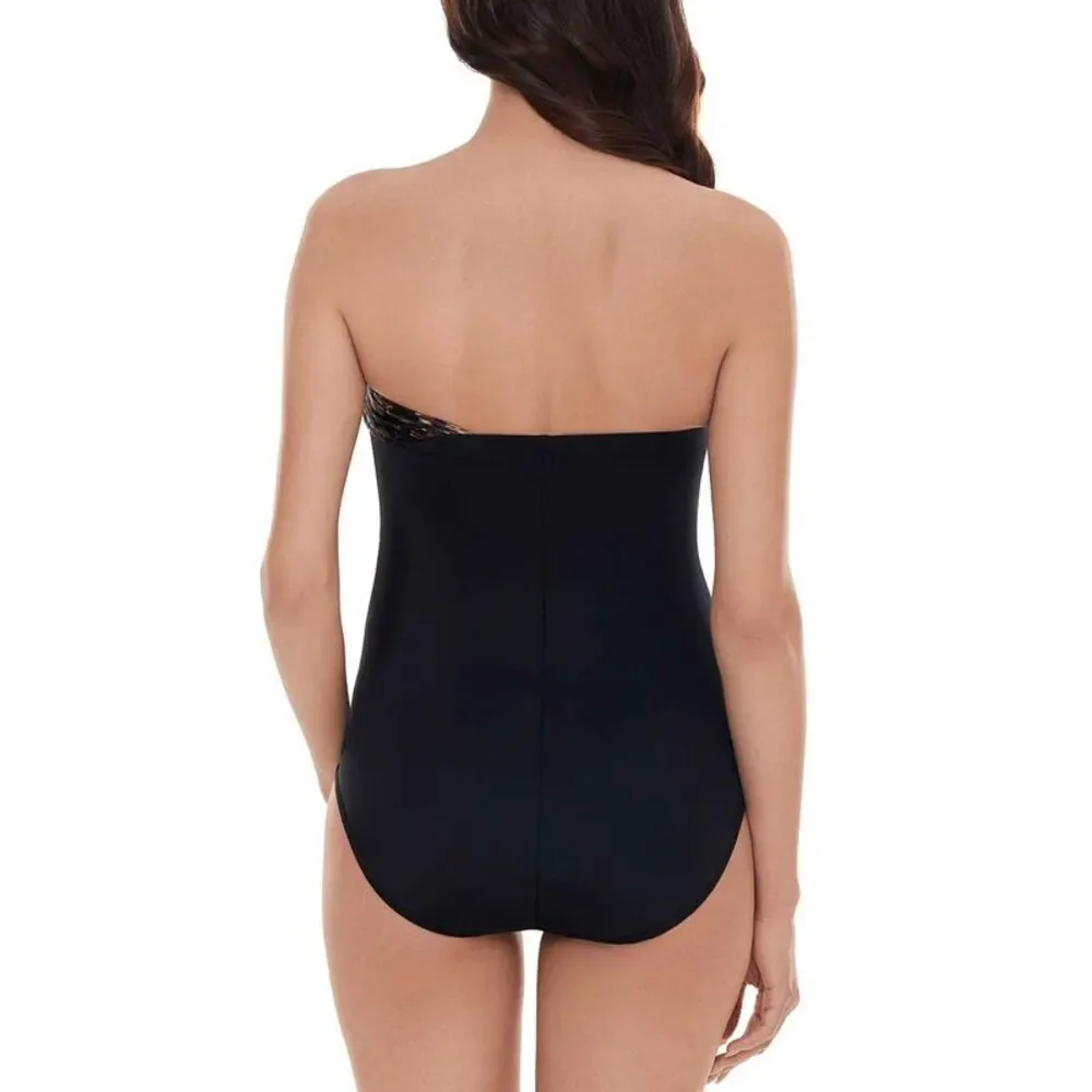Magicsuit Womens La Paz Goddess Convertible One-Piece Swimsuit 12 Black NWT $176 - Picture 6 of 9